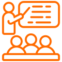 Education & Training Logo - Trade Shows In India